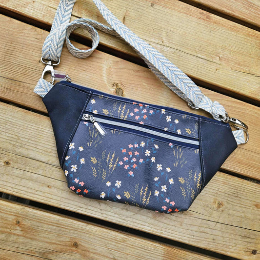 Prêt à partir - Sac banane/bandoulière - Champ de fleurs