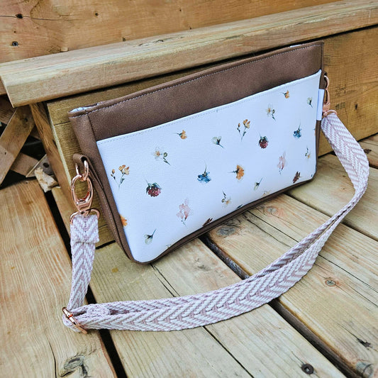 Nouveau modèle - Fleurs douces & cognac