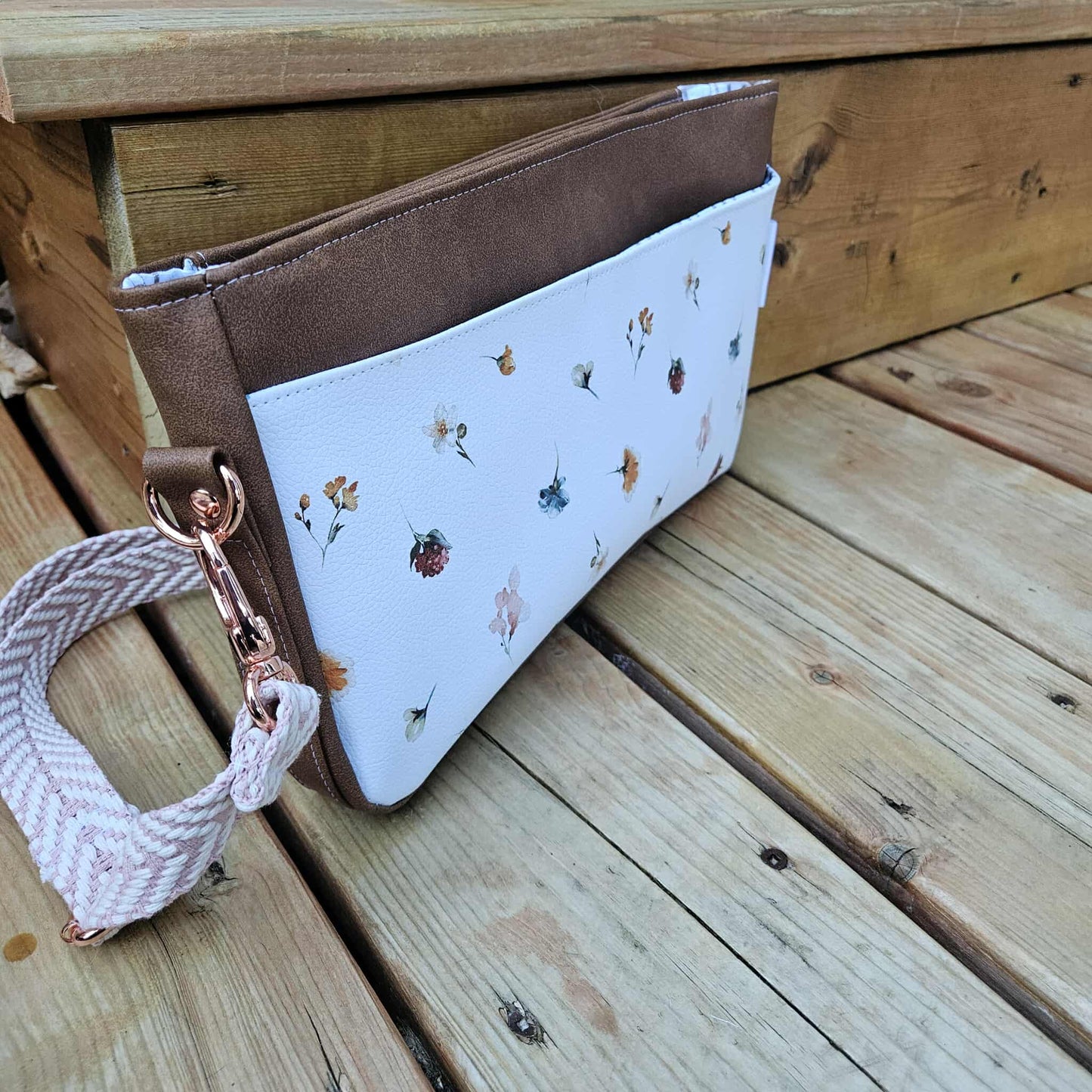 Nouveau modèle - Fleurs douces & cognac