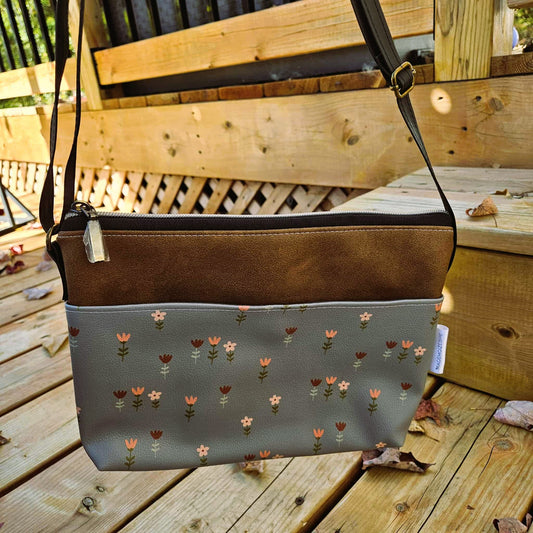 Prêt à partir - Eyra - Cuirette fleuri sauge