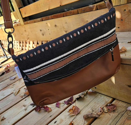 Prêt à partir - INDRI - Boho noir et cognac