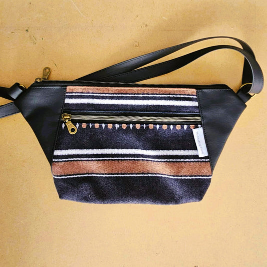 Prêt à partir - Sac banane/bandoulière - boho noir