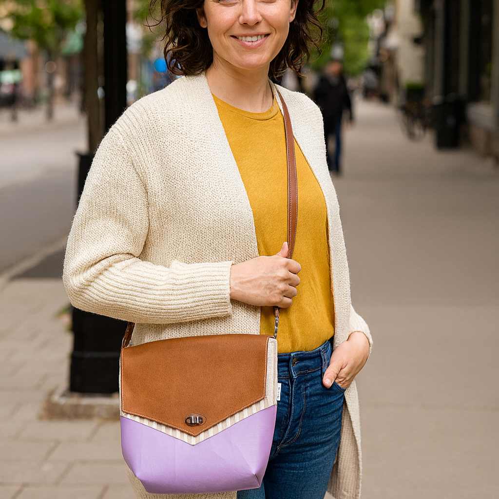 Vaquita - Ligné Lila et cognac