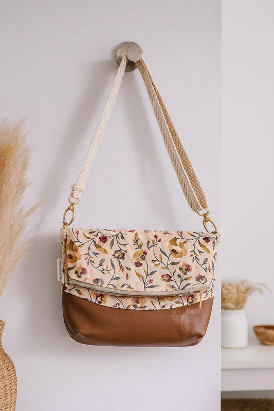 Prêt à partir - INDRI - Fleuri matelassé