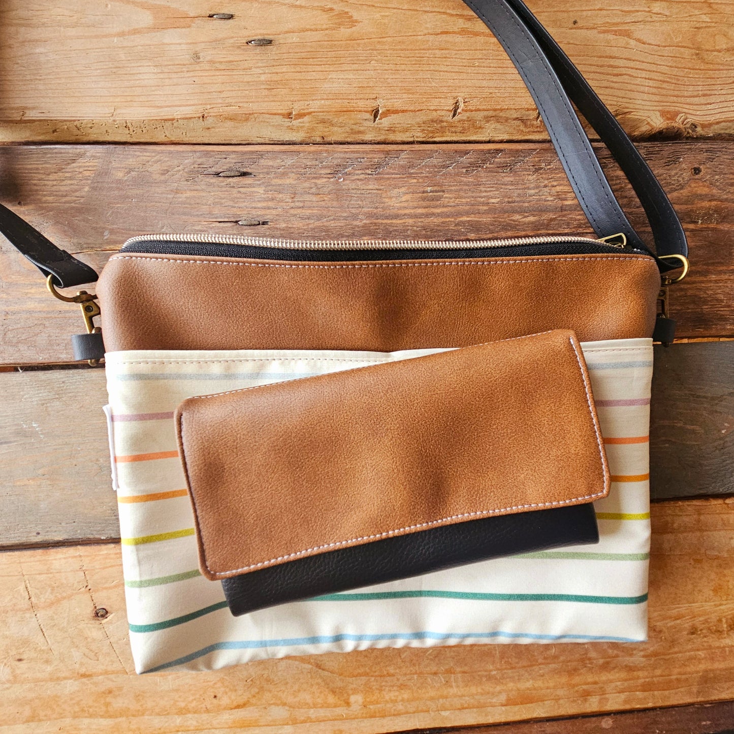 Prêt à partir - Eyra - boho noir et cognac