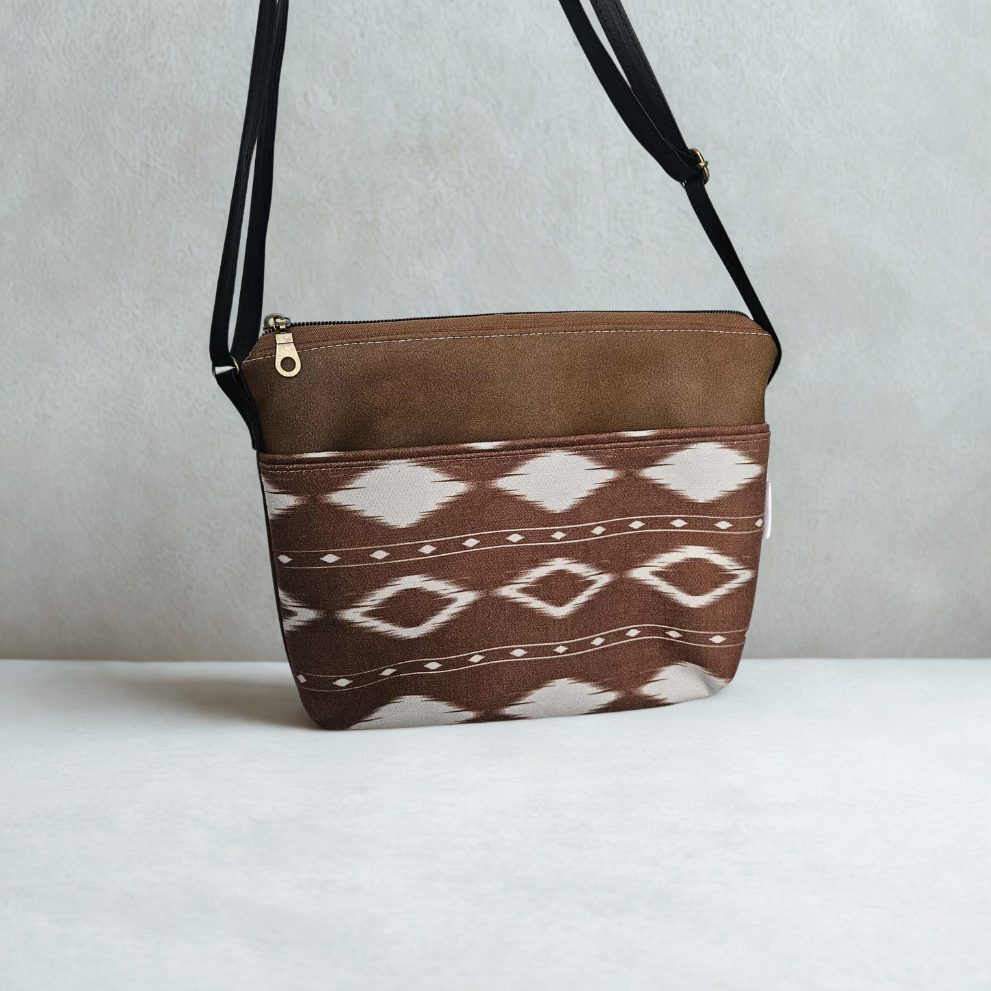 Eyra - boho losange cognac