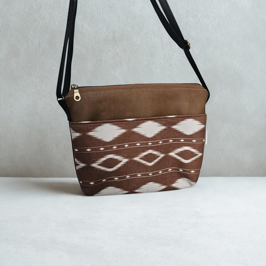 Eyra - boho losange cognac