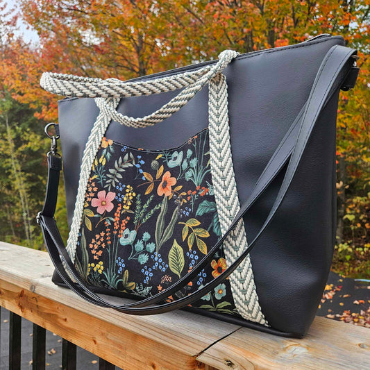 Nouveau modèle bouquet de fleurs - Sac à couches ou ordinateur