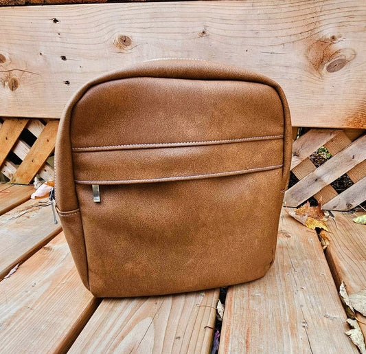 Prêt à partir - Nouveau modèle PIGRO - Sling bag - Cognac classique