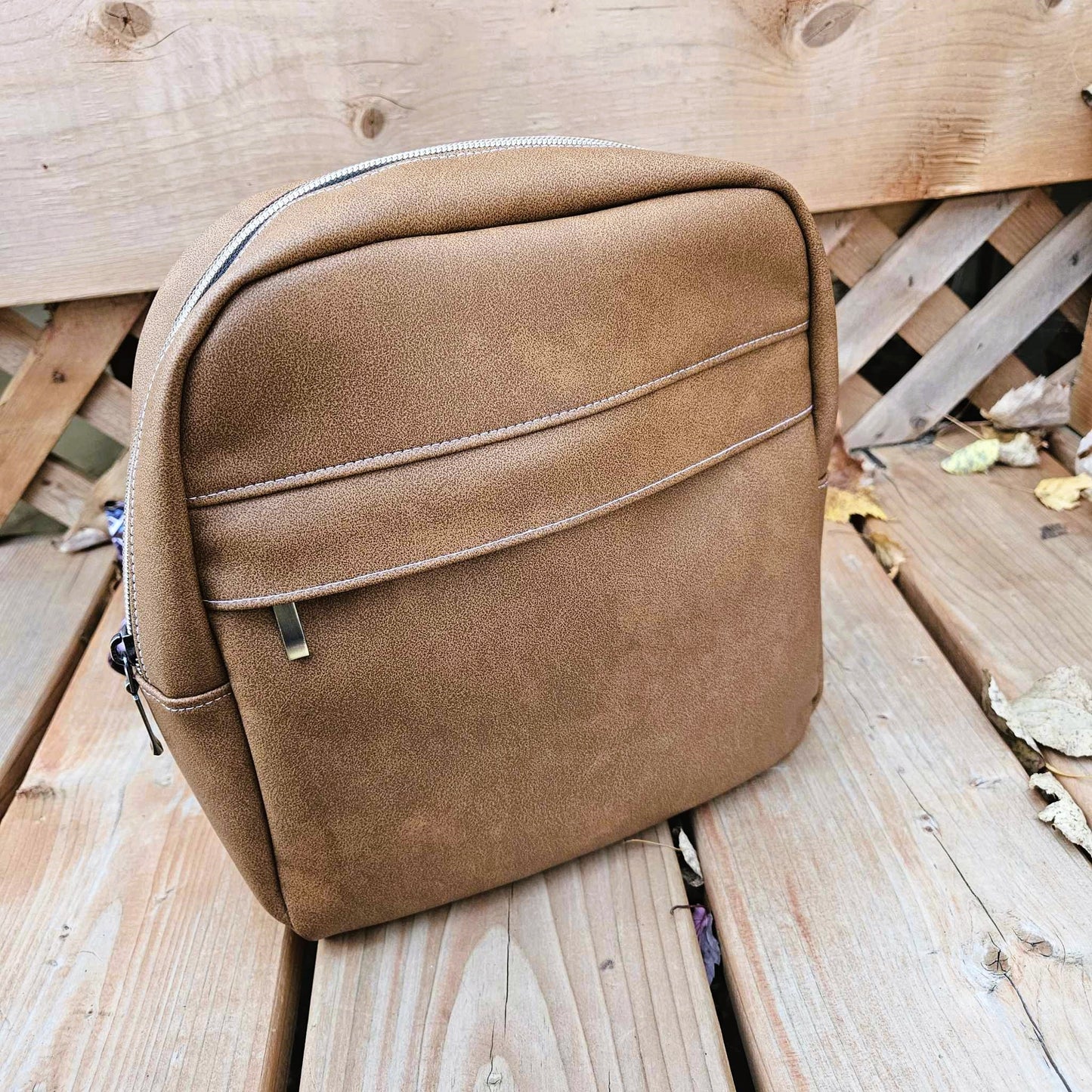 Prêt à partir - Nouveau modèle PIGRO - Sling bag - Cognac classique