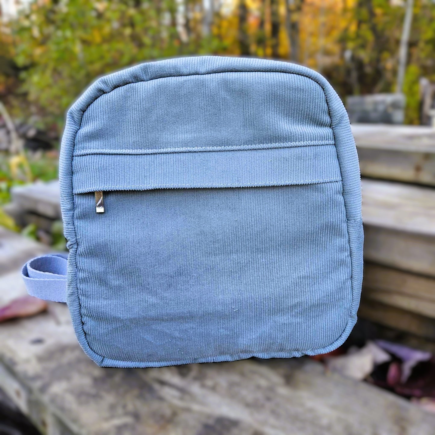 Prêt à partir - Nouveau modèle PIGRO - Sling bag - Corduroy eucalyptus