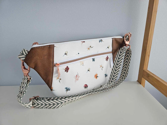Sac banane - Fleuri discret