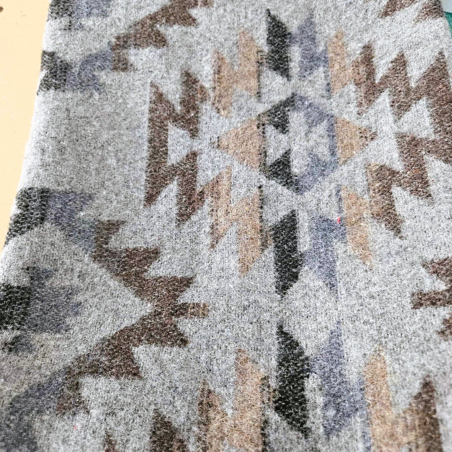 Foulard d'hiver - Lainage terre