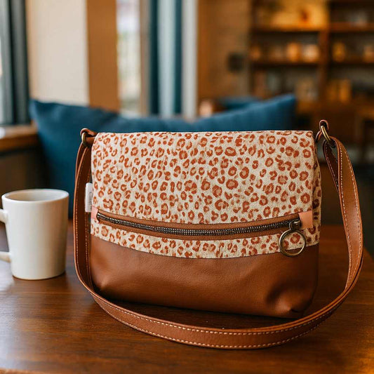 Prêt à partir - INDRI - Léopard matelassé