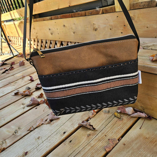 Prêt à partir - Eyra - boho noir et cognac
