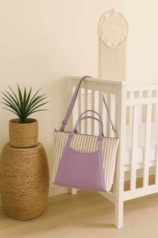 Sac à couches / Sac de travail - Lila