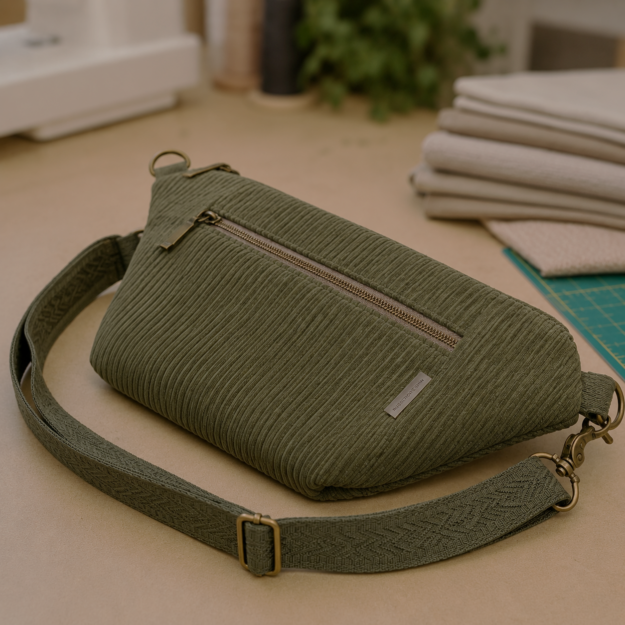 Sac banane/bandoulière - Kaki