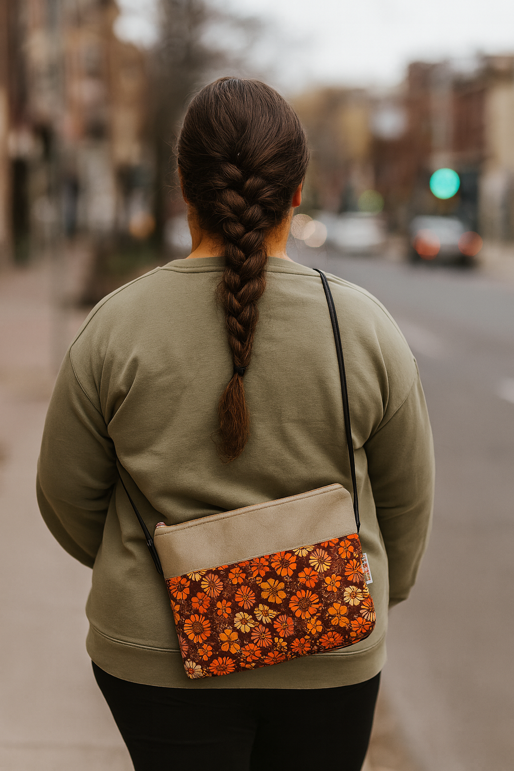 Prêt à partir - Eyra - Fleuri vintage orangé