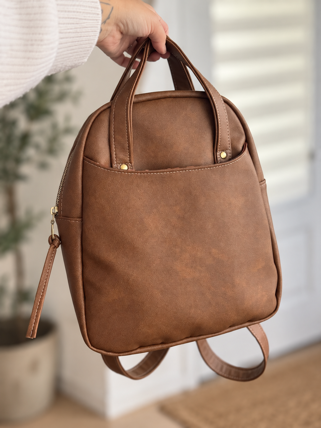 Sac à dos l'Escargot -  Cognac