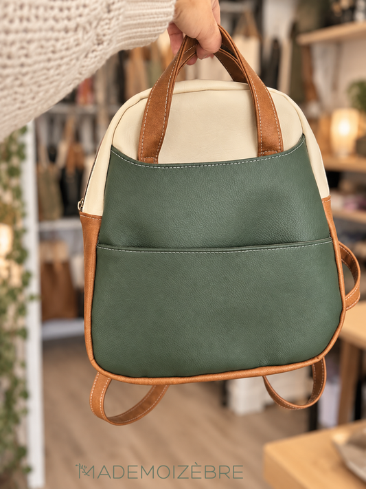 Sac à dos l'Escargot -  trio de couleur