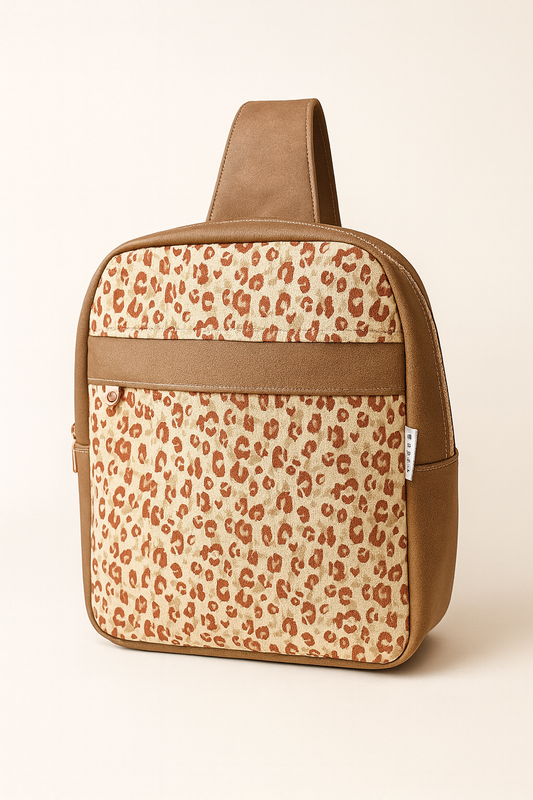 PIGRO - Sling bag - Léopard