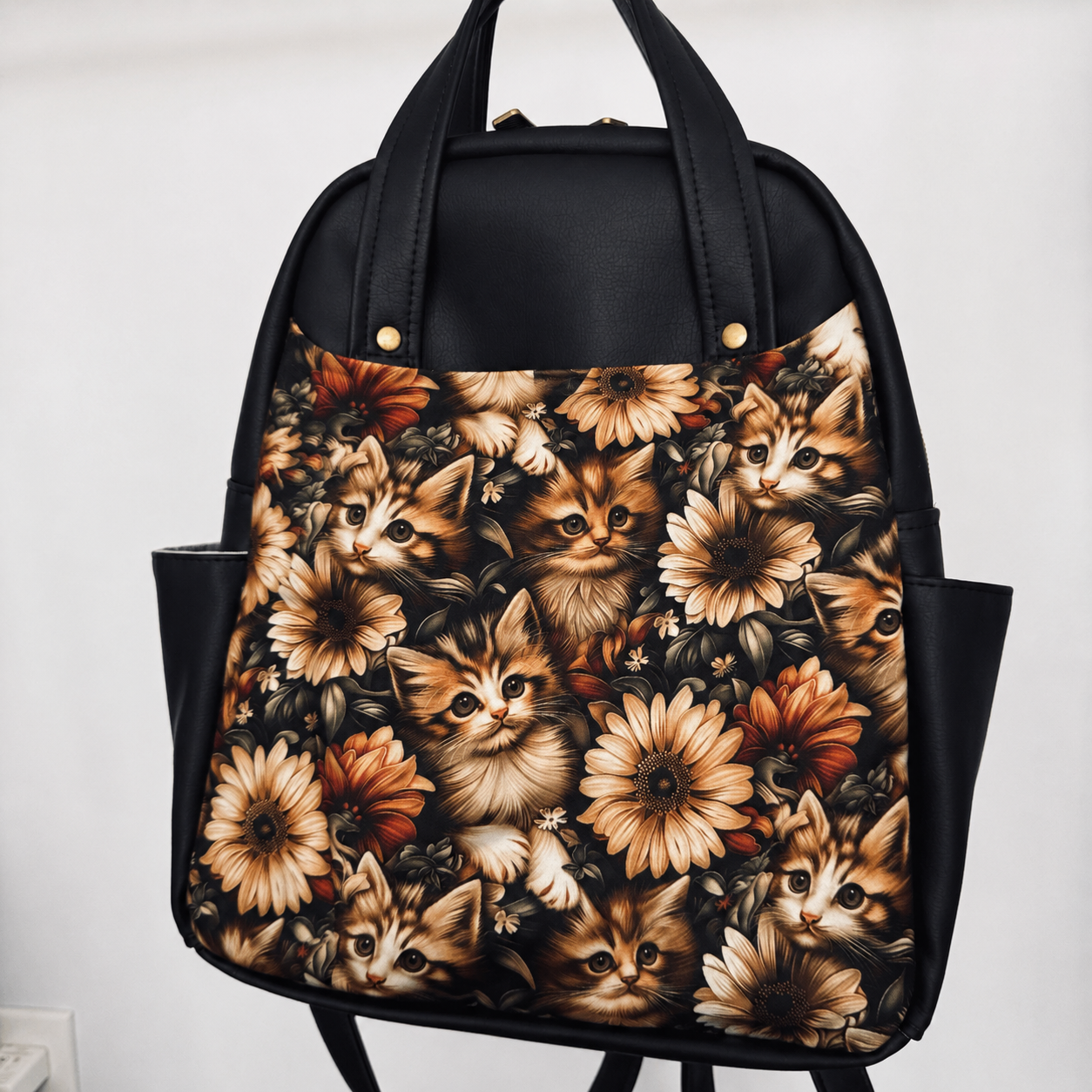 Sac à dos l'Escargot - Motif chats