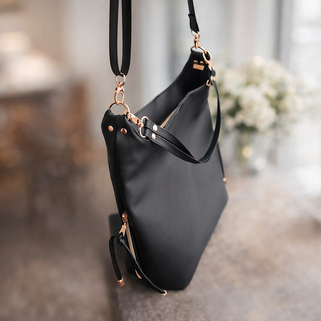 Nouveau modèle - Alopex - Noir et rose gold